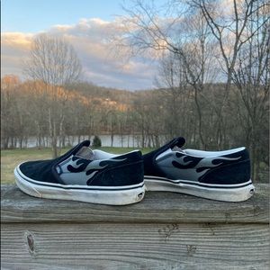 VANS Flame Classic Slip-On Shoes